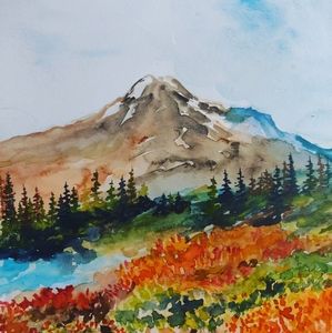 Watercolor Painting northwest